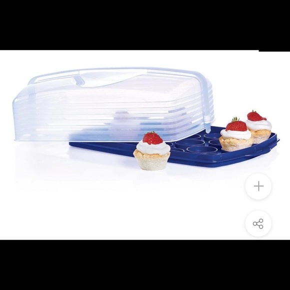 Tupperware Kitchen Tupperware Cupcake Etc Carrier Holder Poshmark